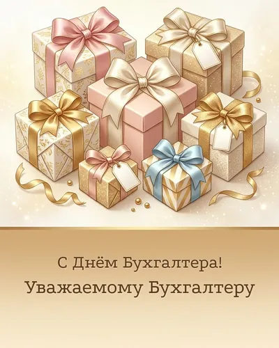 открытка с днём бухгалтера!